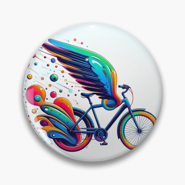 Item preview, winged bicycle designed and sold by growing-mom.