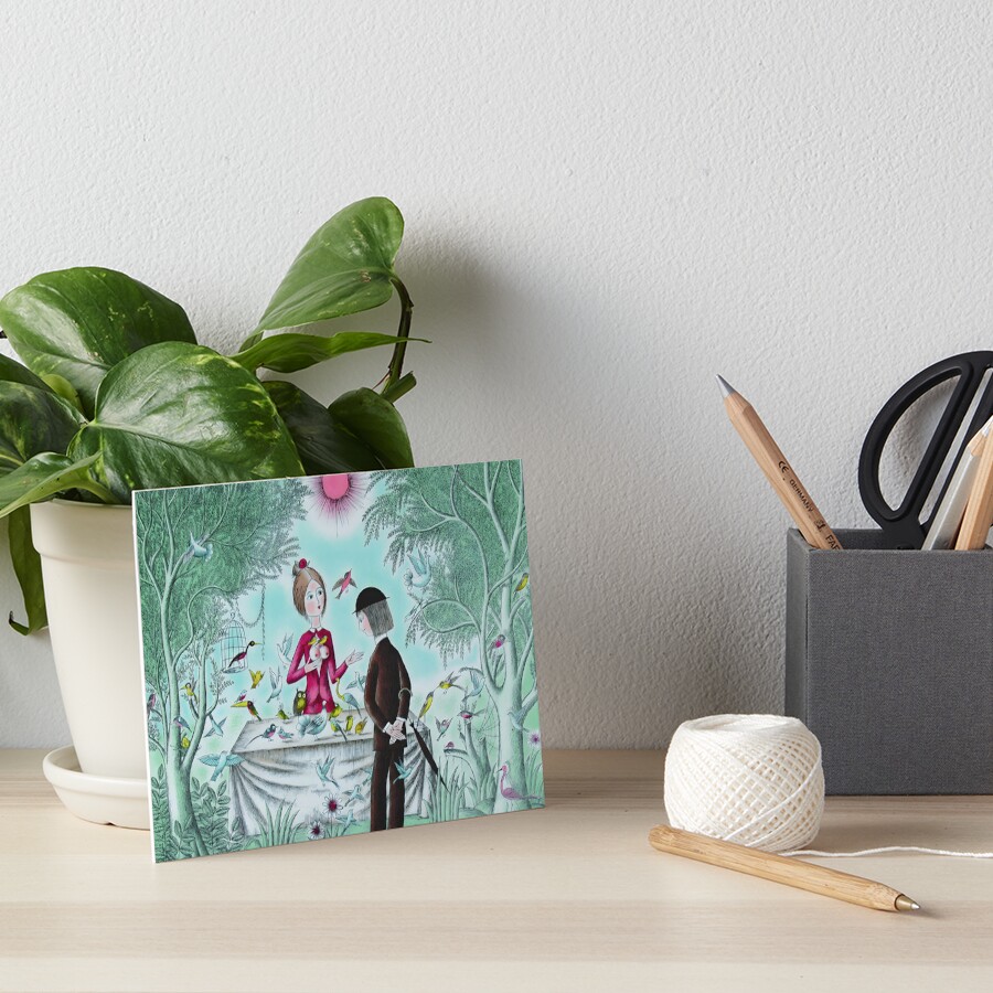 Item preview, Art Board Print designed and sold by LovableObjects.