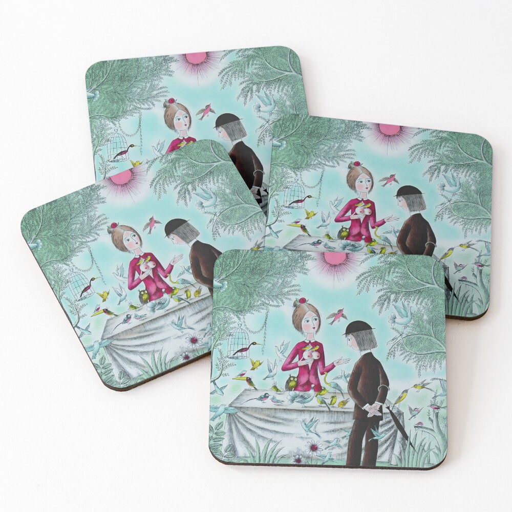 Item preview, Coasters (Set of 4) designed and sold by LovableObjects.