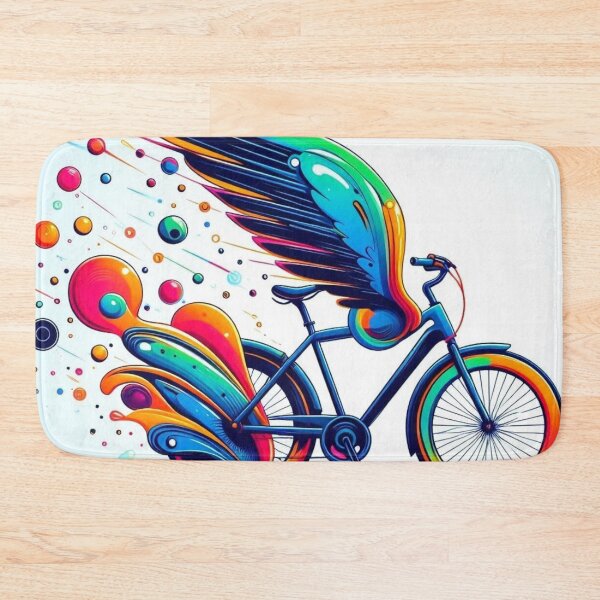 Item preview, winged bicycle designed and sold by growing-mom.