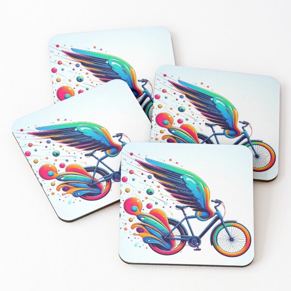 Item preview, winged bicycle designed and sold by growing-mom.