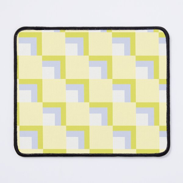 Item preview, Abstract checkered pattern with yellow background designed and sold by AlarconStudio.
