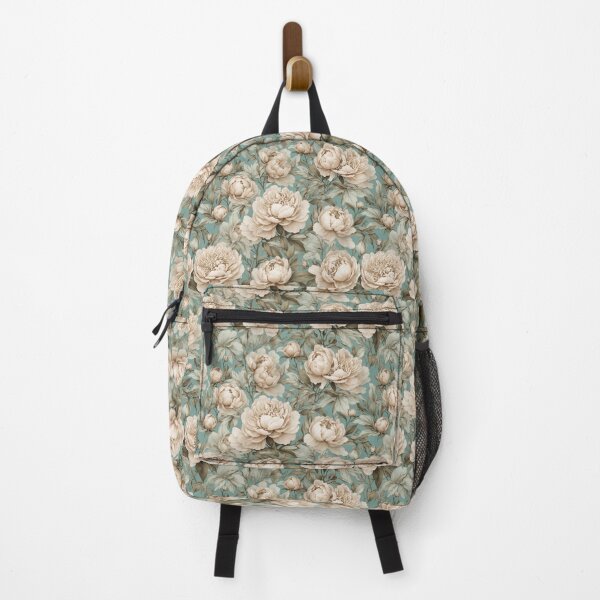 Item preview, Floral Pattern of Cream Peonies - Peony designed and sold by FlowerMeFlorals.