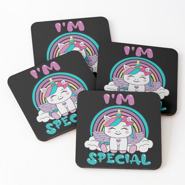 Item preview, I'm special cute rainbow unicorn  designed and sold by J-KAP.
