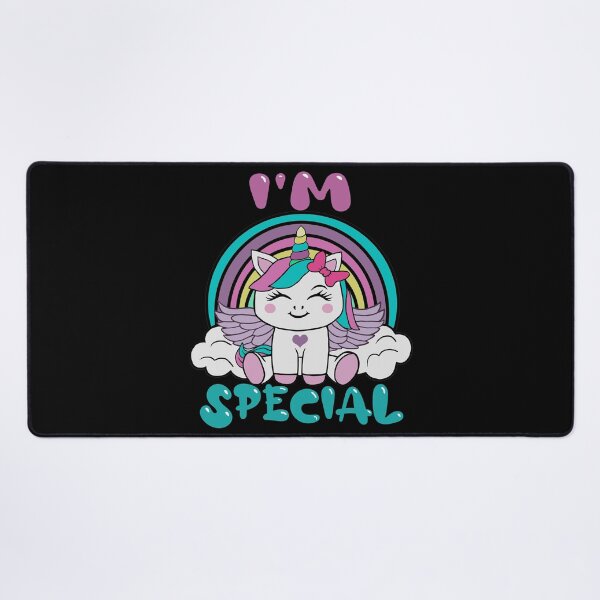 Item preview, I'm special cute rainbow unicorn designed and sold by J-KAP.