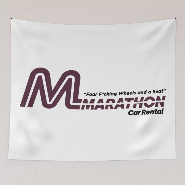 Item preview, Marathon Car Rental designed and sold by TeeArcade84.