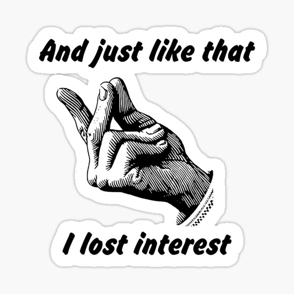 Like Losing Interest Anyone Stock Illustration 2215848317