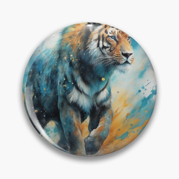 Artikelvorschau, Tiger: Entdecken Sie wilde Eleganz: Digitale Kunst, inspiriert von Tigern entworfen und verkauft von Artedig.