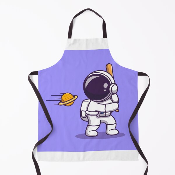 Item preview, Astronaut Playing Space Baseball designed and sold by hjian8219.
