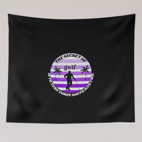 Item preview, The secret of golf is to turn three shots into two. designed and sold by Umbrella urban.