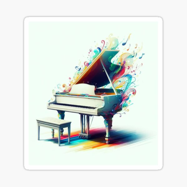 The soul of the piano. Sticker