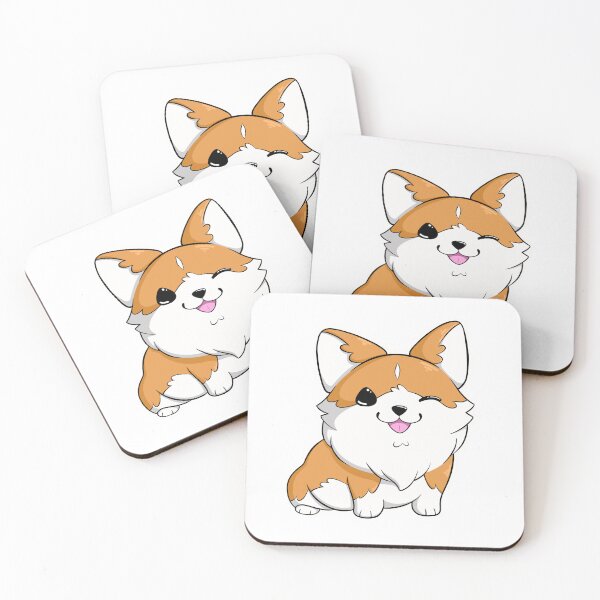 Artikelvorschau, Zwinkernder Corgi entworfen und verkauft von HadesHaven.