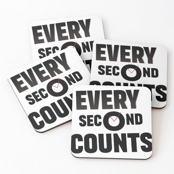 Item preview, Every Second Counts designed and sold by Anthony Gladden.