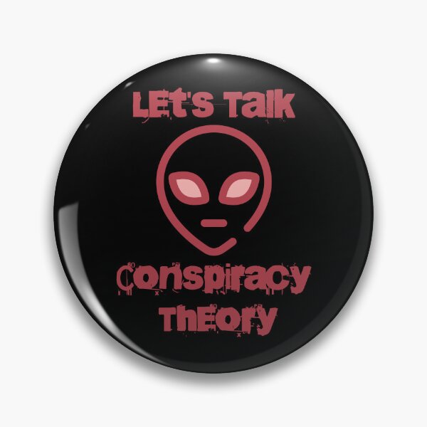 Item preview, Lets Talk Conspiracy Theory Alien Head designed and sold by Manifest-Style.