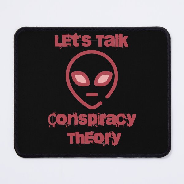 Item preview, Lets Talk Conspiracy Theory Alien Head designed and sold by Manifest-Style.