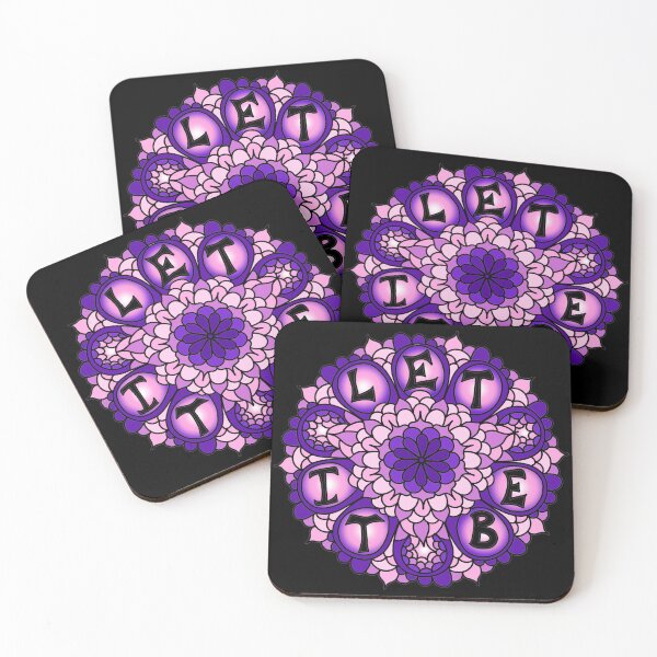 Item preview, Let It Be Mandala in Purples and Pinks designed and sold by Unhinged Heather.