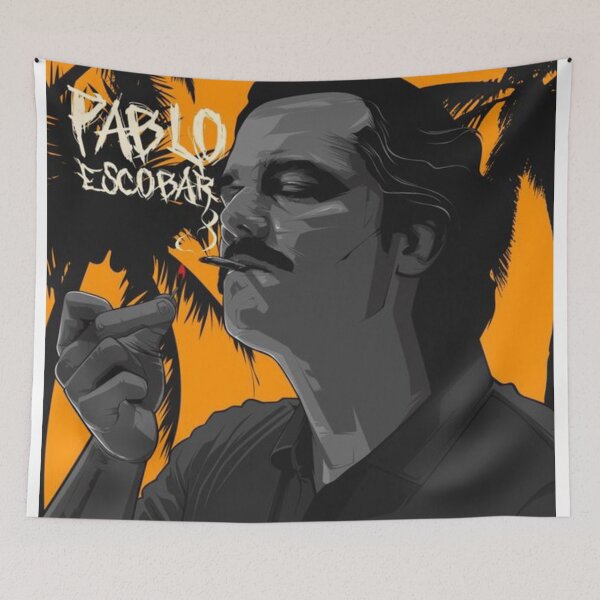 Artikelvorschau, Pablo Escobar – El Patron Kunst – Zeichnung entworfen und verkauft von Bekfles.