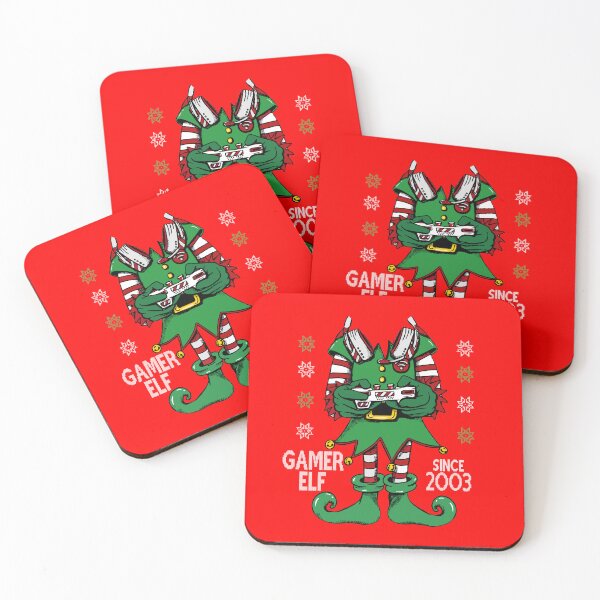 Item preview, Gamer Elf Christmas  designed and sold by Sunnyhova.