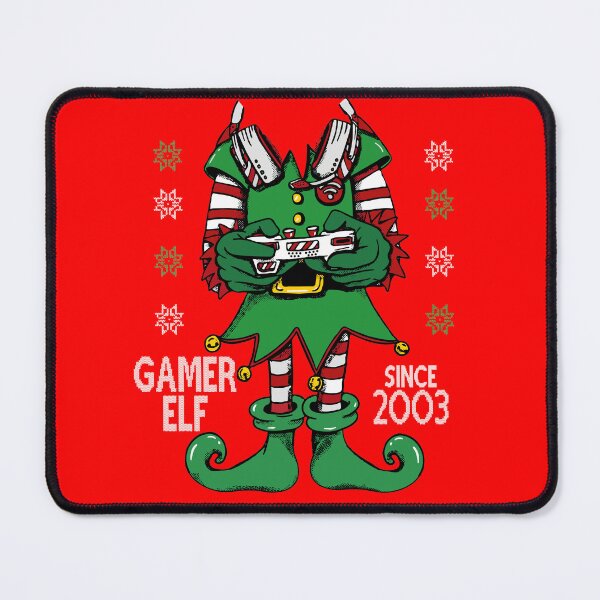 Item preview, Gamer Elf Christmas designed and sold by Sunnyhova.