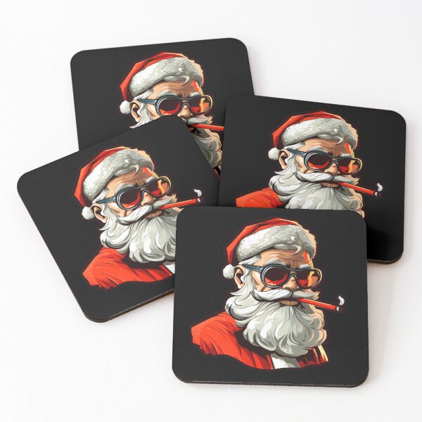 Item preview, Smoking Bad Santa designed and sold by kongkorakrich.