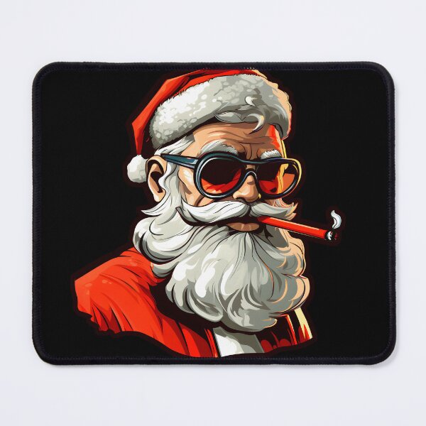 Item preview, Smoking Bad Santa designed and sold by kongkorakrich.
