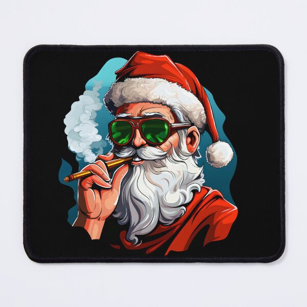 Item preview, Smoking Bad Santa designed and sold by kongkorakrich.