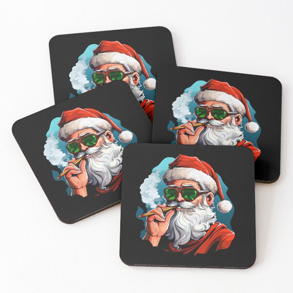 Item preview, Smoking Bad Santa designed and sold by kongkorakrich.