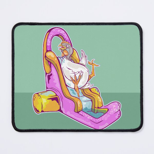 Item preview, Chicken on a waterslide designed and sold by piedaydesigns.