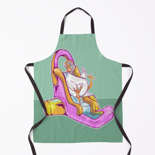 Item preview, Chicken on a waterslide designed and sold by piedaydesigns.