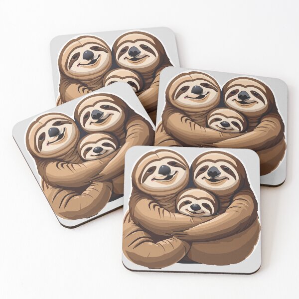 Item preview, Family of Sloths designed and sold by nateross40.