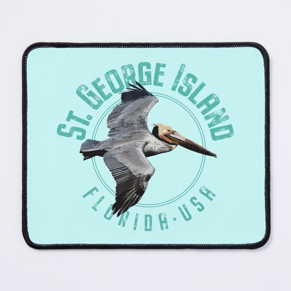 Item preview, St. George Island Florida Pelican Design designed and sold by Futurebeachbum.