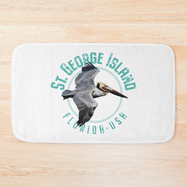 Item preview, St. George Island Florida Pelican Design designed and sold by Futurebeachbum.