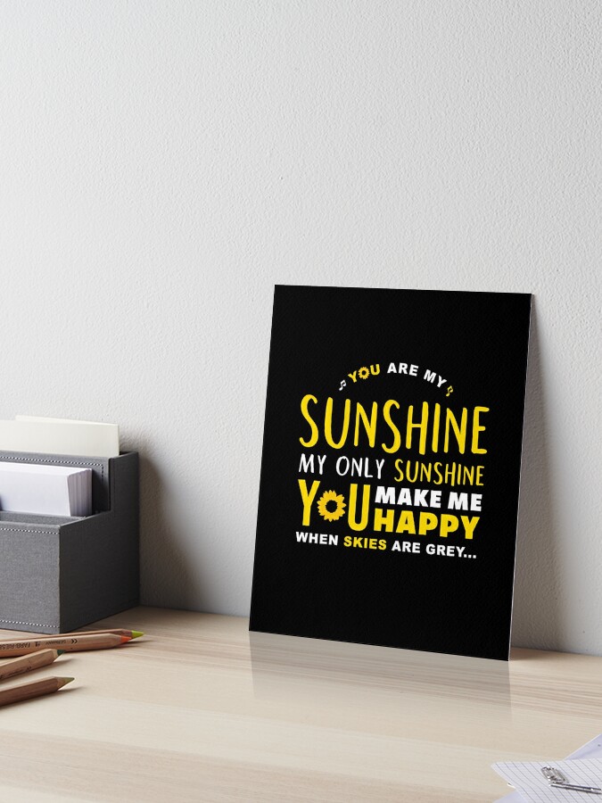 You Are My Sunshine - Board Book