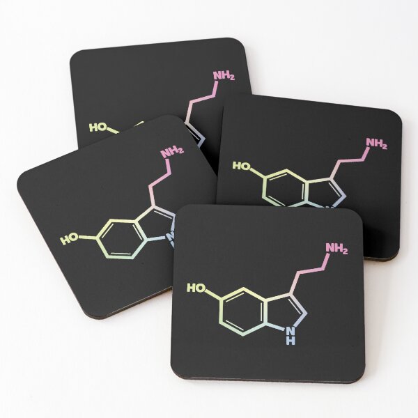 Item preview, Serotonin - Colorful designed and sold by ScienceCorner.