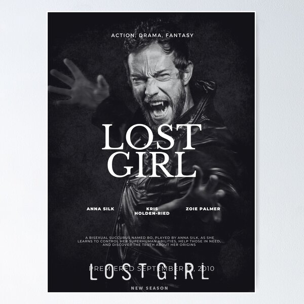 Item preview, Lost Girl Noir Minimal designed and sold by ScorpiosGraphx.