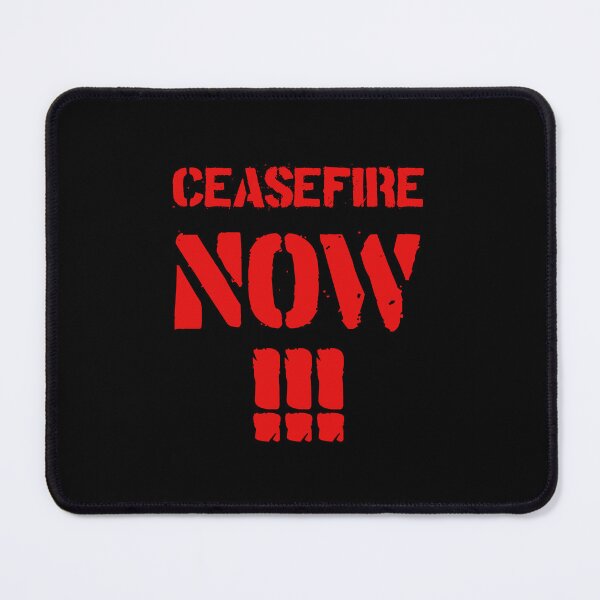 Item preview, Ceasefire now! Anti-war protest message. designed and sold by paulo silveira.