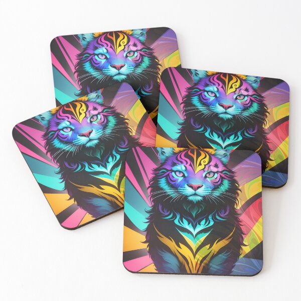 Item preview, Spirit animal Cat designed and sold by artcreatorfa3.