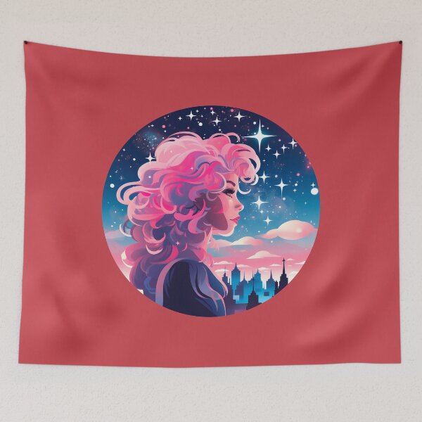 Item preview, Subtle Trans Pride Beautiful Christmas Night designed and sold by ArtliciousHUMAN.