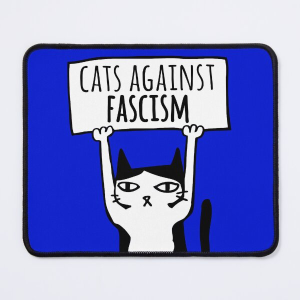 Item preview, Protest Cats Against Fascism Democats Antifa Meme designed and sold by fomodesigns.