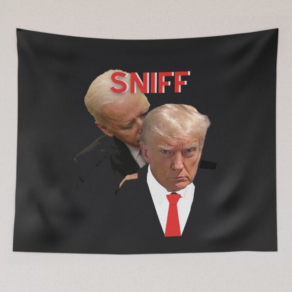 Item preview, Biden Sniffing Trump designed and sold by Flirt-Teez.