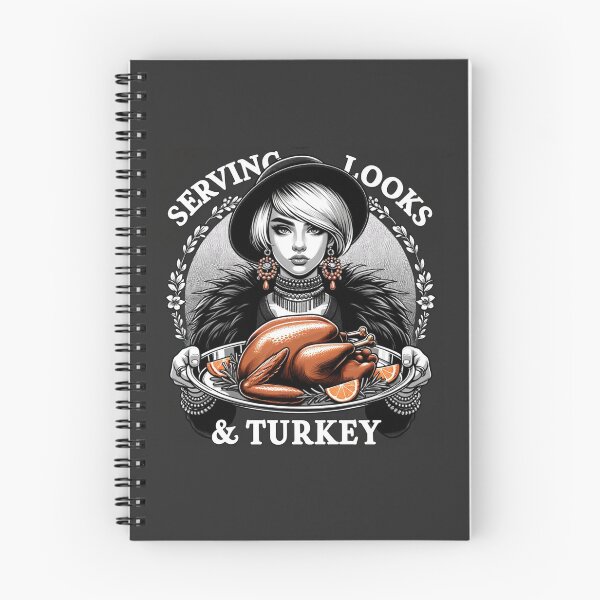 Item preview, Serving Looks & Turkey Thanksgiving designed and sold by ZenEverAI.