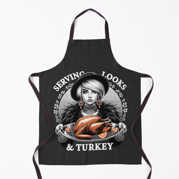 Item preview, Serving Looks & Turkey Thanksgiving designed and sold by ZenEverAI.