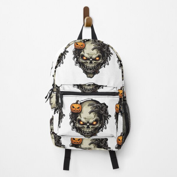 Item preview, Mutant skull with pumpkin designed and sold by AlejaJorgeShop.