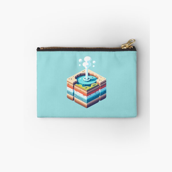 Item preview, Cute Isometric Geyser Cross Section designed and sold by SweetClicks123.