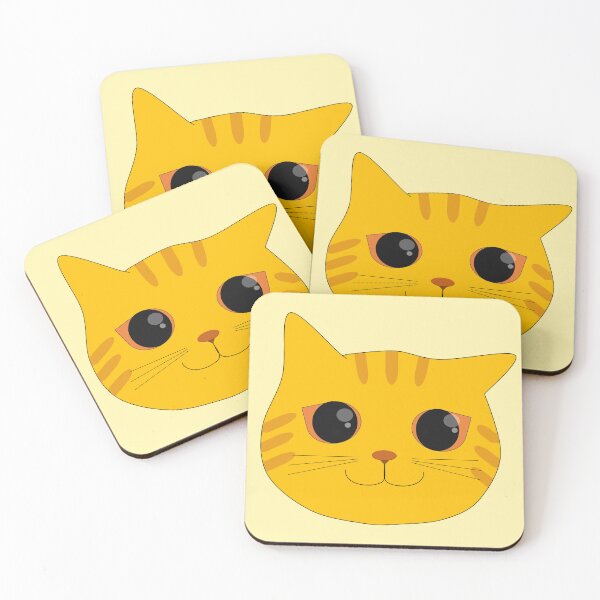 Item preview, Ginger cat face designed and sold by eviolni.