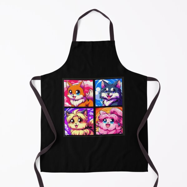 Item preview, Group Anime Pet Cats designed and sold by Myra365Art.