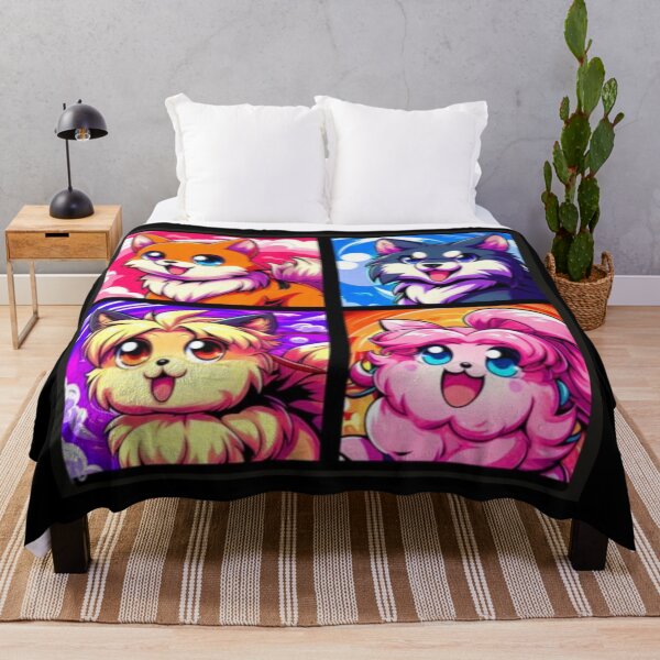 Item preview, Group Anime Pet Cats designed and sold by Myra365Art.