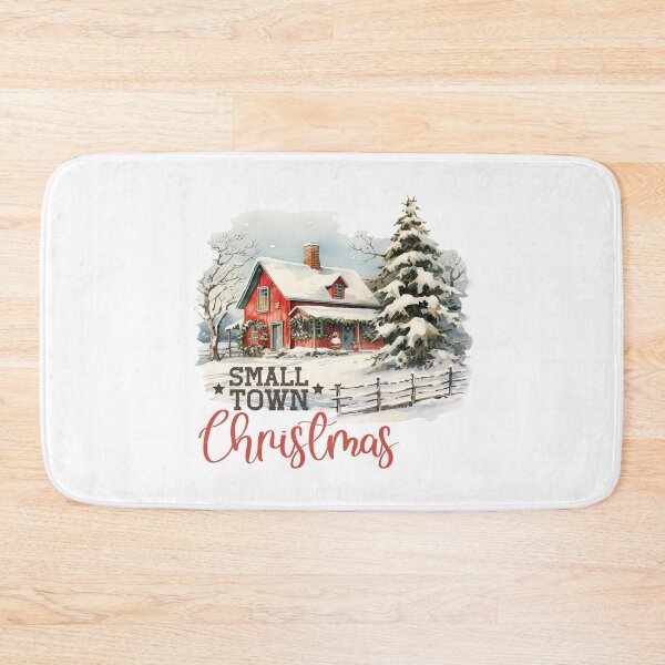 Item preview, Small Town Christmas Rustic Farmhouse designed and sold by sweetbelle.