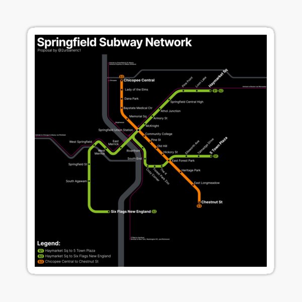 Springfield Network Sticker