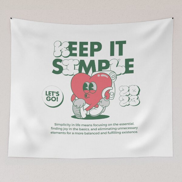 Item preview, keep it simple l Stereo l  designed and sold by Caluva ..